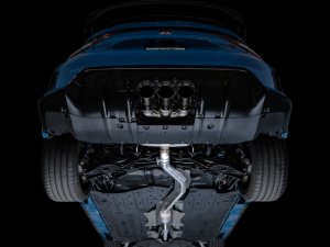 Honda Civic Type R Performance Exhaust - AWE Tuning - Cat Back Touring - Triple Diamond Black - `23-`27